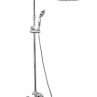 Baterija za tuš MINOTTI TUBO sa komplet usponskim tušem štelujućim