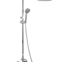 Baterija za tuš kabinu MINOTTI STANDARD sa komplet usponskim tušem štelujućim