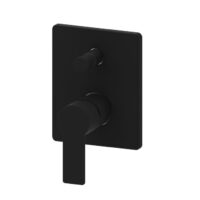 Ugradna baterija MINOTTI STELA sa prebacivačem mat crna