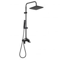 Baterija za tuš sa preklopnom lulom MINOTTI QUADRA NEW sa komplet usponskim tušem