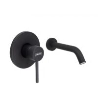 Ugradna baterija za lavabo MINOTTI TUBO DARK ELEGANCE sa izlivom 210mm