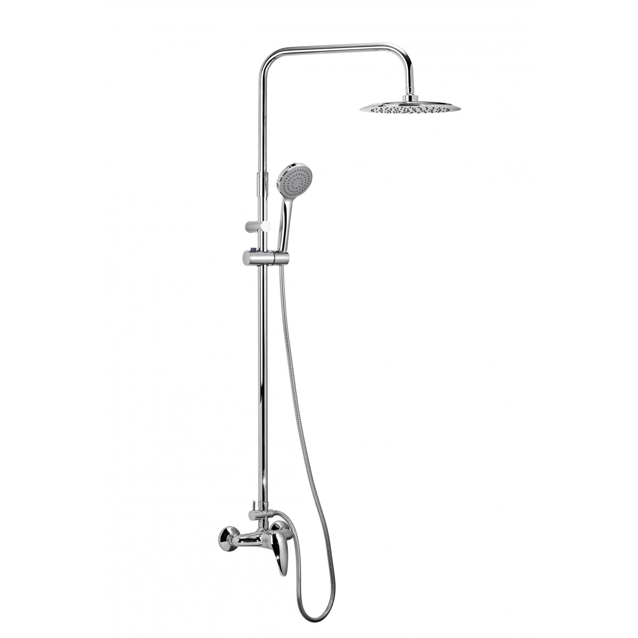 Baterija za tuš kabinu MINOTTI STANDARD sa komplet usponskim tušem štelujućim