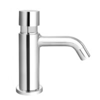 Baterija za lavabo MINOTTI potisna krivi izliv