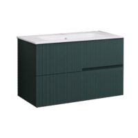 Ormarić LINEART DROP 800 matt jade sa lavaboom