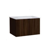 Ormarić LINEART PIEDRA 600 walnut sa lavaboom