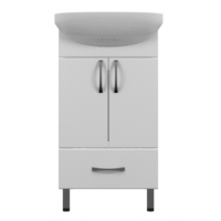 UNI Toaletni ormarić 45 sa lavaboom i soft close šarkama