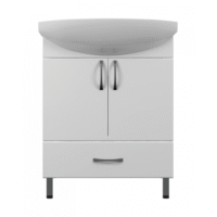 UNI Toaletni ormarić 65 sa lavaboom i soft close šarkama