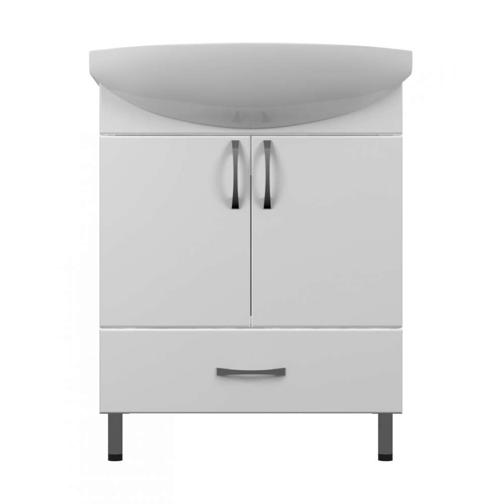 UNI Toaletni ormarić 65 sa lavaboom i soft close šarkama