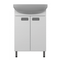 LINE Toaletni ormarić 55 sa lavaboom sa soft close šarkama