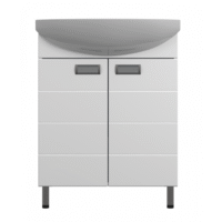 LINE Toaletni ormarić 65 sa lavaboom i soft close šarkama