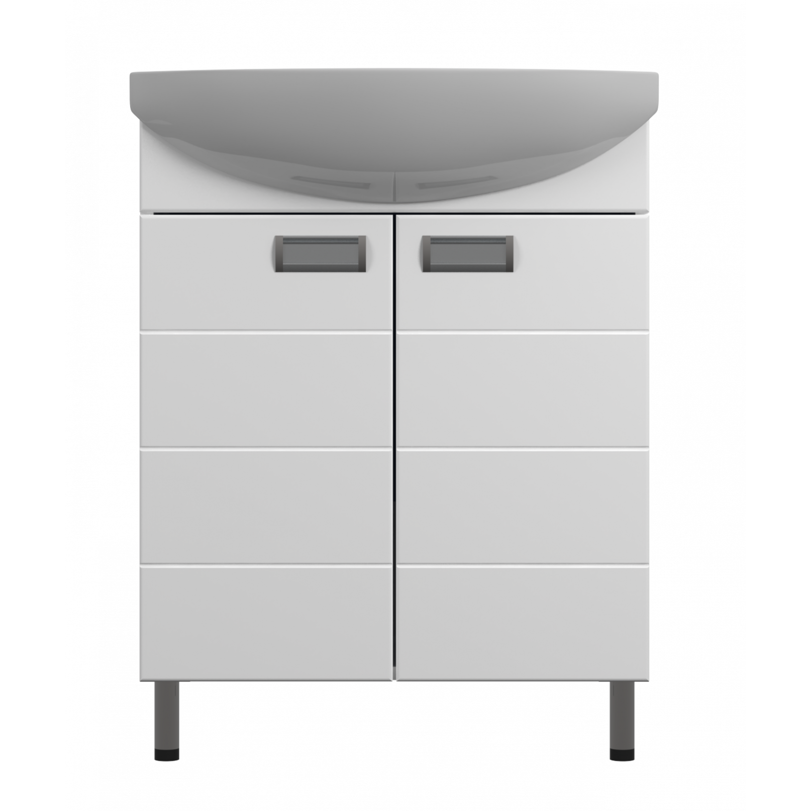 LINE Toaletni ormarić 65 sa lavaboom i soft close šarkama