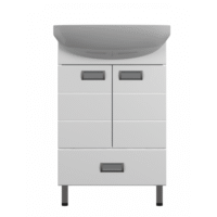 LINE Toaletni ormarić 55 F sa lavaboom i soft close šarkama