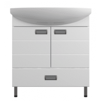 LINE Toaletni ormarić  75 F sa lavaboom i soft close šarkama