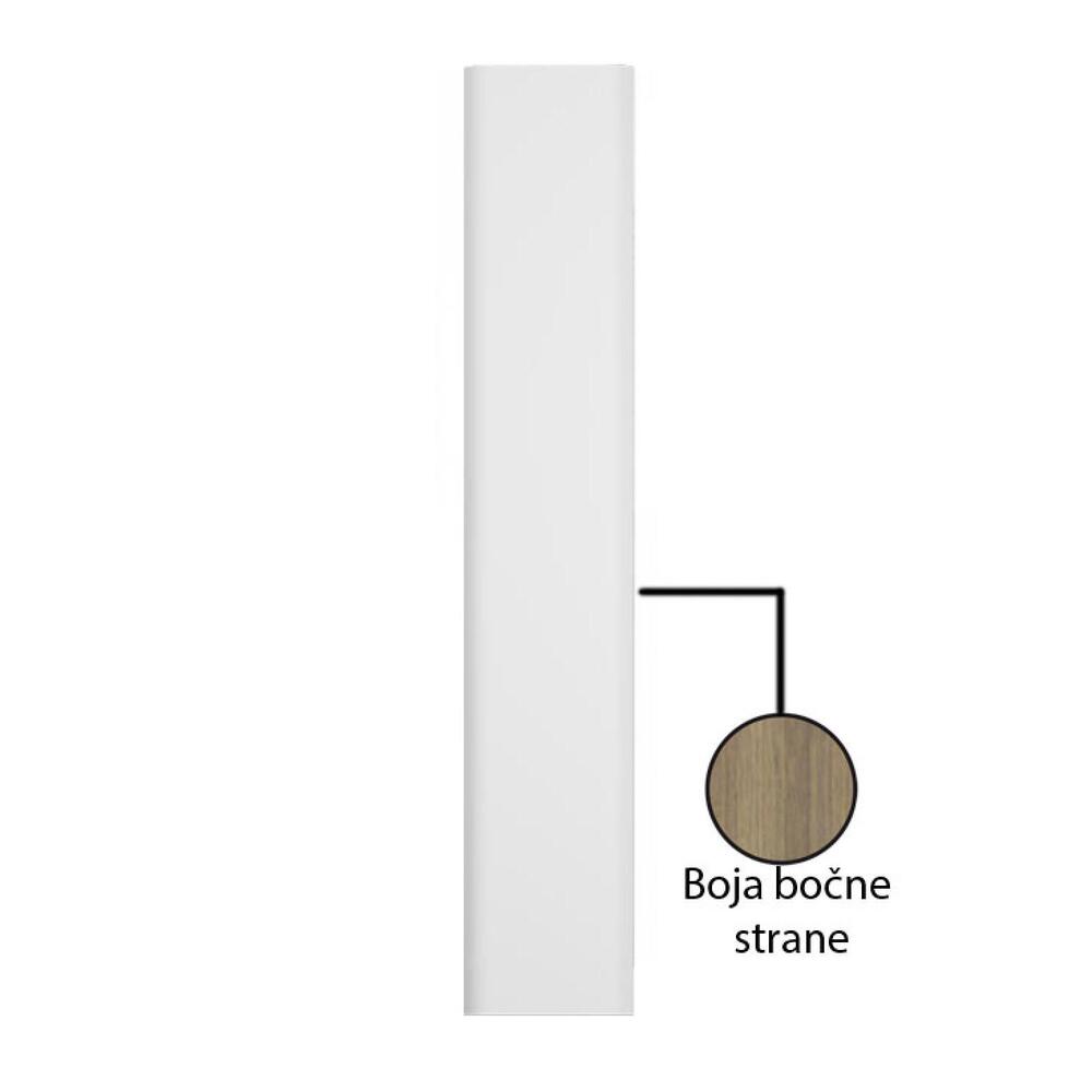 ROUND Vertikala Desno otvaranje Amber