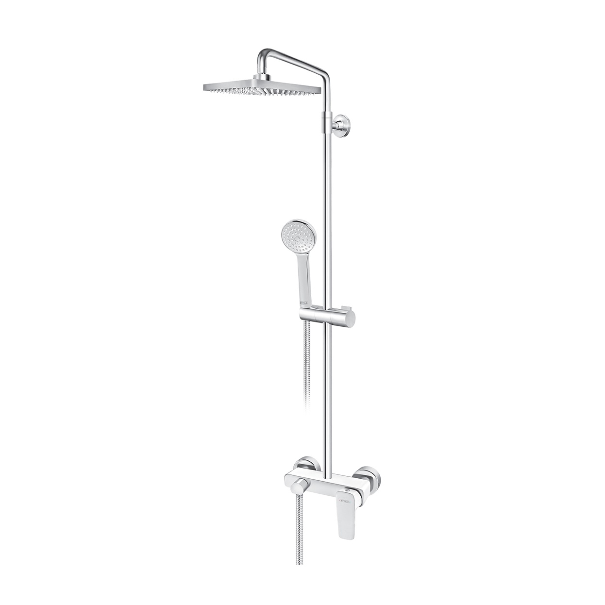 Stolz - Baterije za tuš kadu sa usponskim tušem 250*250mm