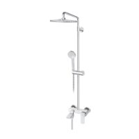 Stolz - Baterije za tuš kadu sa kvadratnim usponskim tušem 250*250mm i izlivom
