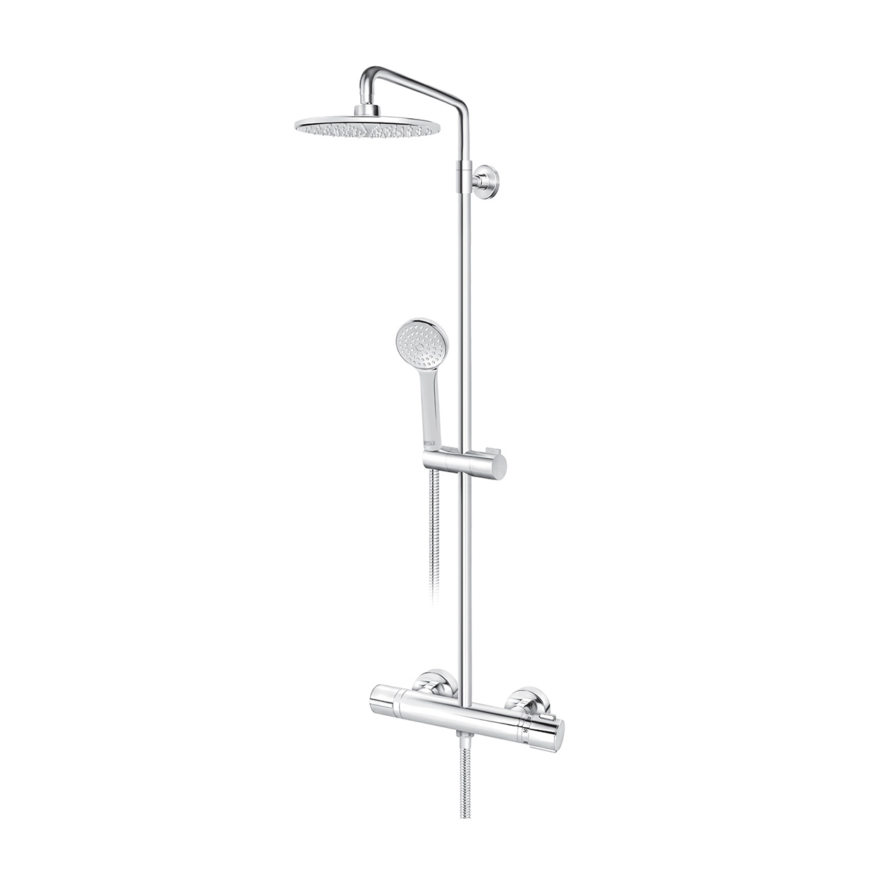 Stolz - Termostatska baterije sa usponskim tušem 220mm